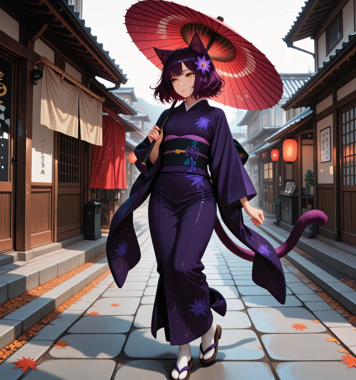 2d Anime Illustration, Japanese Animation Style, Flat Color...