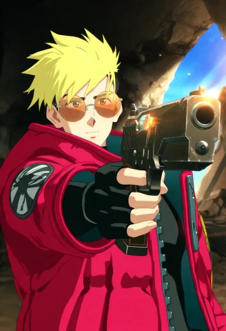 Digital Anime-style Illustration Of A Yellow-haired, White-s... — Stable Diffusion AI Prompt: Digital anime-style illustration of a yellow-haired, white-skinned male characte...