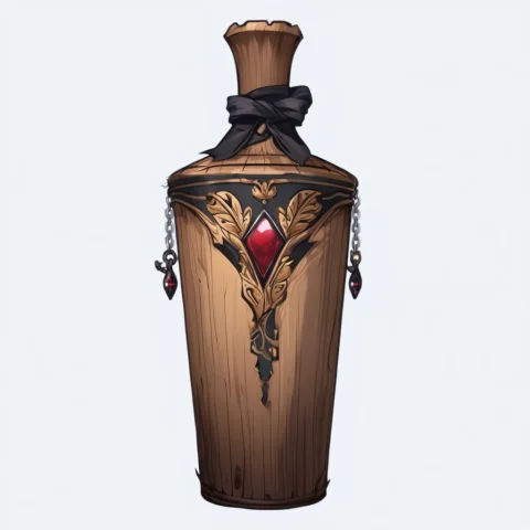 Arsmjstyle, Noirluminescence, Bottle Clear Background, The I... — Stable Diffusion AI Prompt: ArsMJStyle, NoirLuminescence, Bottle clear background, The image is a digital il...
