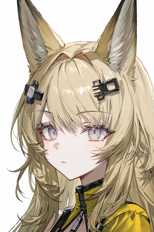 1girl, Solo, Animal Ears, Fox Ears, Animal Ear Fluff, Tail,...