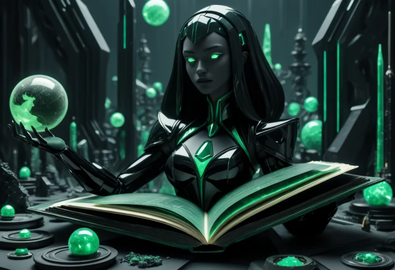 Jade Green, Obsidian Black, Searching For Your Destiny In A...