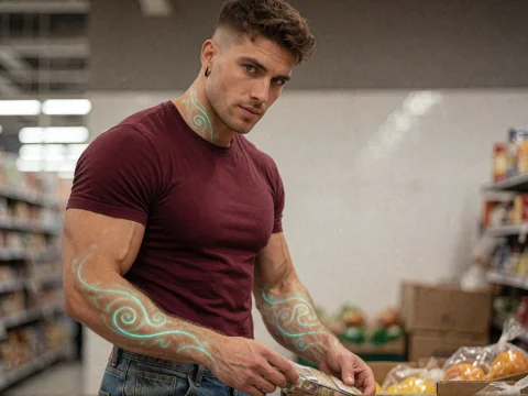 Photography Of A Very Muscular Handsome 26-year-old Mediterr... — Stable Diffusion AI Prompt: Photography of a very muscular handsome 26-year-old Mediterranean man with a che...