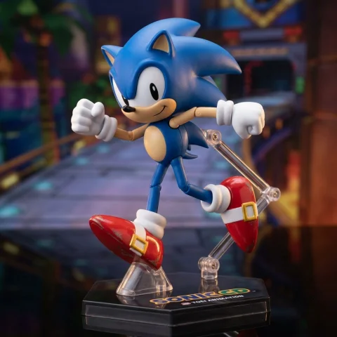 Toei Sonic From Sonic Cd As A Highly Articulated Toy Like Fi... — Stable Diffusion AI Prompt: Toei Sonic from Sonic CD as a highly articulated toy like figma or play arts kai...