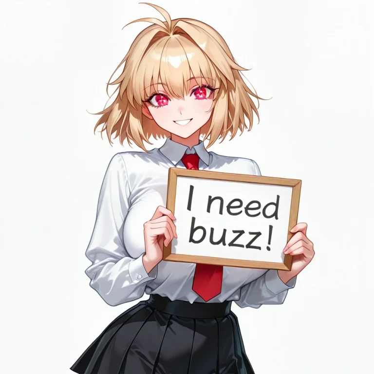 Needbuzz, Holding Sign, High Resolution, Good Quality, 8k, M...