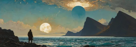 A Wide-angle, Cinematic Painting In The Style Of John Brosio... — SDXL AI Prompt: A wide-angle, cinematic painting in the style of john brosio and Winslow Homer....