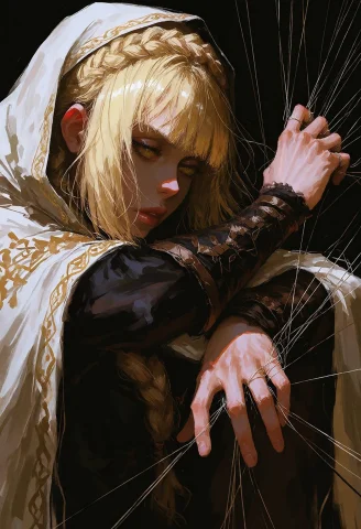 Painterly Digital Oil Painting, Thiccyarch Layered Glazes Wi... — Stable Diffusion AI Prompt: painterly digital oil painting, thiccyarch layered glazes with a close up of a b...