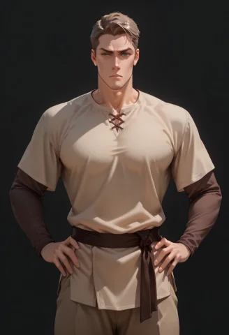 High Detail, Masterpiece, Best Quality, Amazing Quality, 1bo... — Stable Diffusion AI Prompt: high detail, masterpiece, best quality, amazing quality, 1boy, mature male, musc...