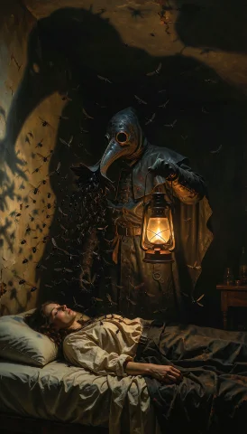 A Dark Fantasy Masterpiece In The Style Of Classical Baroque... — Stable Diffusion AI Prompt: A dark fantasy masterpiece in the style of classical Baroque chiaroscuro oil pai...