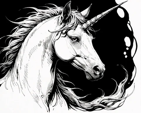 Generation Modekrea2txt2img Positive Promptaliasink Unicorn... — Stable Diffusion AI Prompt: Generation Mode:krea2_txt2img Positive Prompt:AliasInk unicorn Model:Krea-2 Turb...