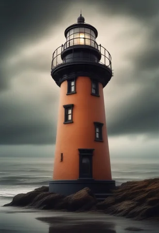 Best Quality, Highly Detailed, A Lighthouse Gone Dark On A M... — SDXL AI Prompt: best quality, highly detailed, a lighthouse gone dark on a moonless coast, candi...