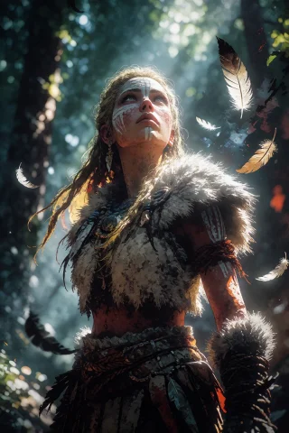 Masterpiece, Best Quality, Very Aesthetic, A Painterly Fanta... — Stable Diffusion AI Prompt: masterpiece, best quality, very aesthetic, A painterly fantasy portrait of a you...