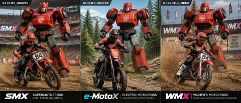 Trio Of G1 Cliffjumper G1 Cliff.jumper G1 Cliff-jumper Alt M... — Stable Diffusion AI Prompt: trio of G1 Cliff_Jumper G1 Cliff.Jumper G1 Cliff-Jumper alt modes: SMX|e-MotoX|W...