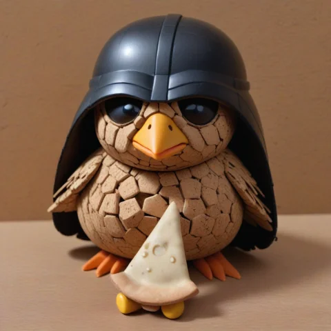Cork Lord Vader, Made Out Of Cork, Corkworld, Sitting On A C... — SDXL AI Prompt: ((cork Lord Vader, made out of cork, corkworld, sitting on a cork toilet, with p...