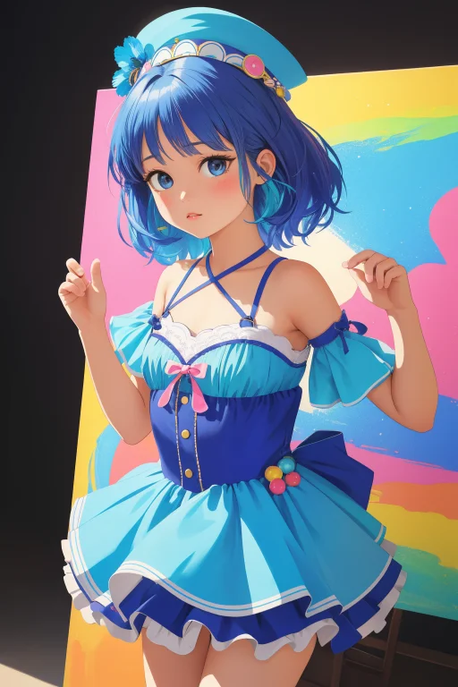 1girl, Loraaak1, Ohyo, Peplum, With Zellige Accessories, Awe...