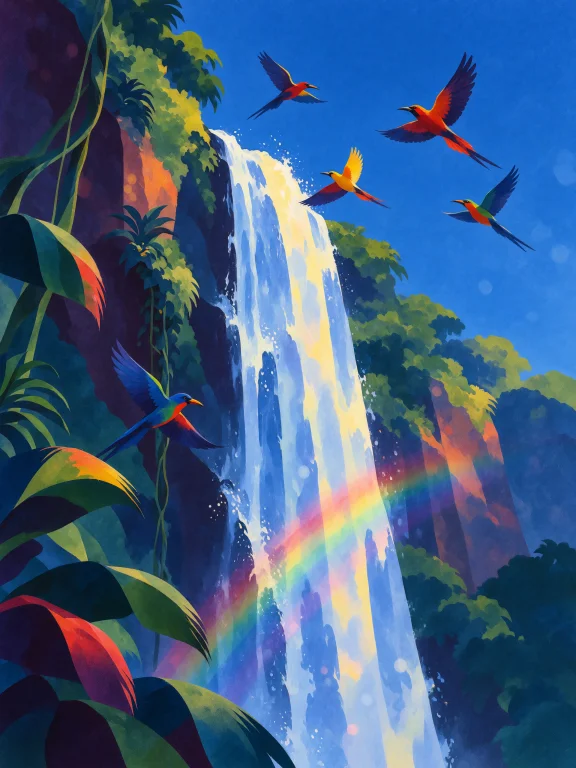 Vtxserrave, An Anime-style Illustration Rendered In Rich, Sa...