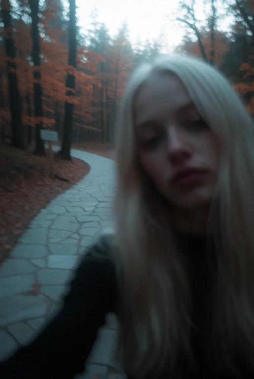 Clarity, A Blurry Low-light Front Camera Video Still At Dusk...
