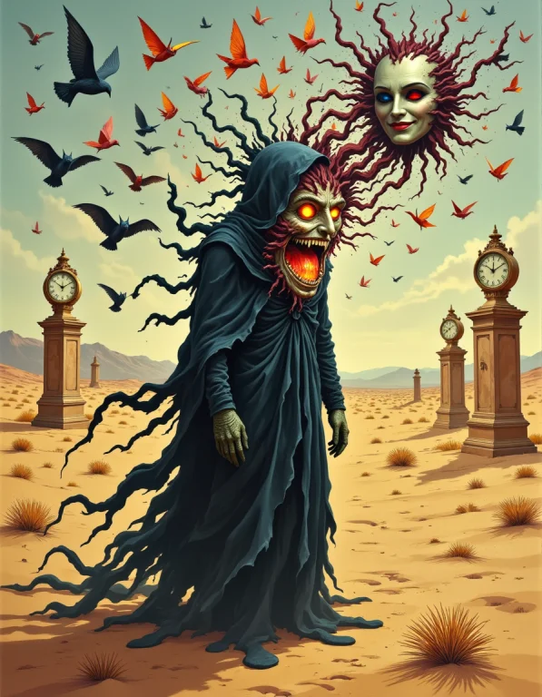 Aidmahidreamstyle , A Surrealist Dreamscape Painted In The S...