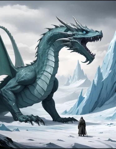 Medieval Basilisk - Serpent Or Dragon-like Creature Whose Ga... — SDXL AI Prompt: medieval Basilisk - Serpent or dragon-like creature whose gaze is lethal. in fan...