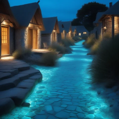 Jtouched, Hodgepodge Fringe Village, Mixed-styles Cobbled-to... — SDXL AI Prompt: jtouched, hodgepodge fringe village, mixed-styles cobbled-together dwellings, va...