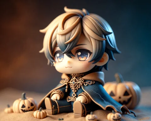 Generation Modekrea2txt2img Positive Promptchibihalloween Ma... — Stable Diffusion AI Prompt: Generation Mode:krea2_txt2img Positive Prompt:Chibi_Halloween Main colour: Sand...