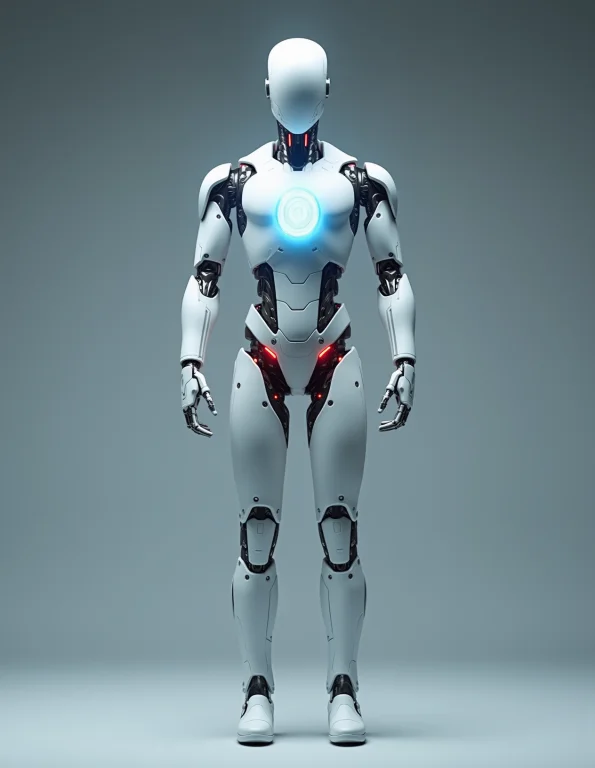 Full Body Portrait, Wide Shot Showing From Head To Toe, Dire...