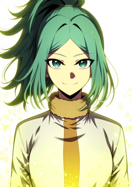 Lanisa, Lanisaoutfit4, 1girl, Solo, Green Eyes, Green Hair,...