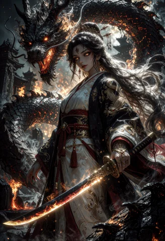 Polished High Fantasy Character Illustration, Anime-influenc... — Stable Diffusion AI Prompt: Polished high fantasy character illustration, anime-influenced, elegant stylized...