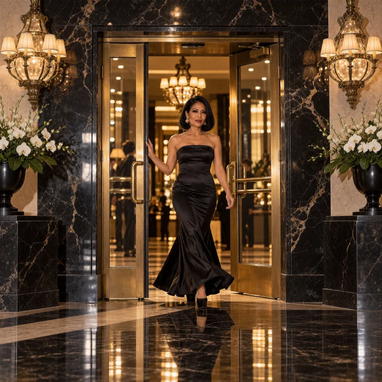Loralux481,a Photo Of A Woman, Stepping Through The Entrance...