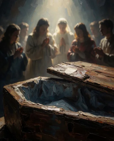 A Grotesque Oil Painting, Thick Impasto Texture With Cracked... — Stable Diffusion AI Prompt: A grotesque oil painting, thick impasto texture with cracked varnish. The scene...