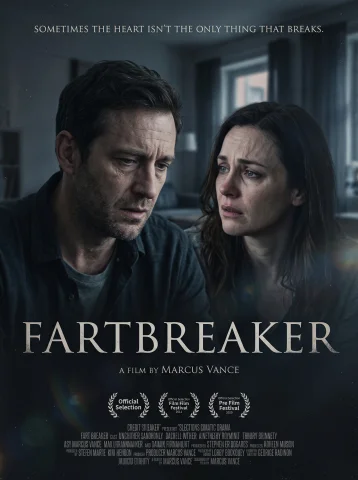 Movie Poster For A Serious Drama Named Fartbreaker — Stable Diffusion AI Prompt: Movie poster for a serious drama named "Fartbreaker"