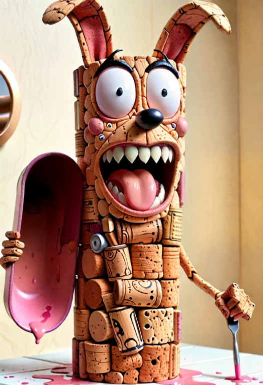 Corkworld, Lazypos Courage The Cowardly Dog Hiding Inside An...