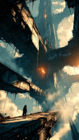A Cinematic Extreme Wide Establishing Shot Of An Entire Plan... — Stable Diffusion AI Prompt: A cinematic extreme wide establishing shot of an entire planetary surface transf...