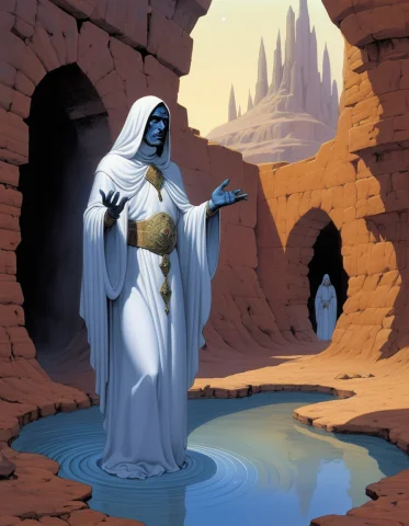 Medieval Jinn - Supernatural Beings From Islamic Mythology,... — SDXL AI Prompt: medieval Jinn - Supernatural beings from Islamic mythology, capable of granting...