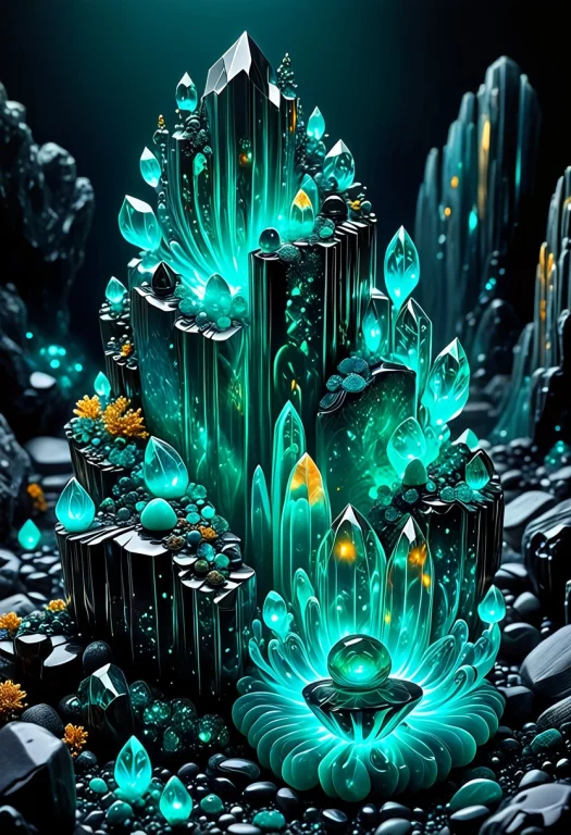Wallpaper Style, Abstract, Surreal, Photo, Bioluminescent, S...