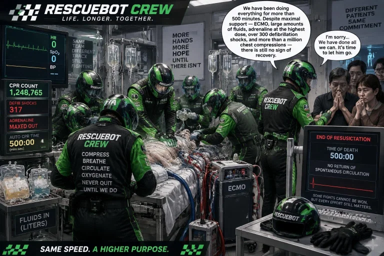 Rescueb0t Crew Using Motomotorspeedracer Fia Pit Crew Techs,...