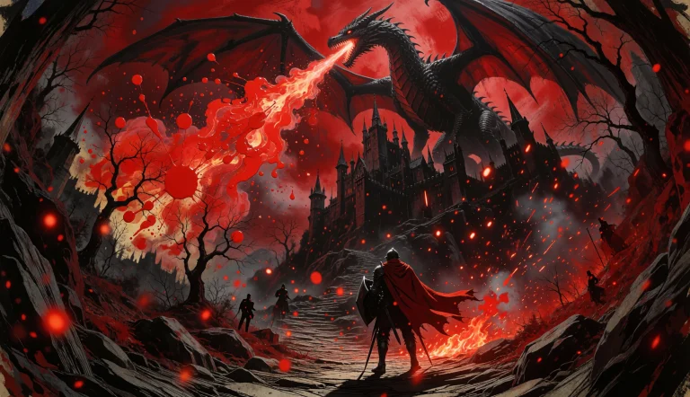 Masterpiece, Best Quality, Surreal Dark Fantasy. An Extreme...