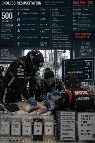 Advanced Motorsport Driver Techsmotomotor Speed Racer Attend... — Stable Diffusion AI Prompt: advanced motorsport driver techs(moto/motor speed racer) attending during endles...