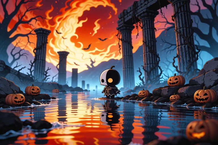 Generation Modekrea2txt2img Positive Promptchibihalloween At...