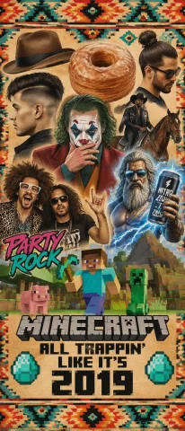 Aztec Print, Fedora, Cronut, Man Bun, Undercut, Joker, Old T... — Stable Diffusion AI Prompt: aztec print, fedora, cronut, man bun, undercut, joker, old town rd, nitro zeus,...