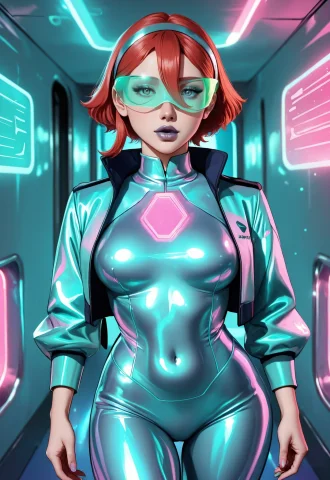 Woman Miorinerembran, Gundam, 1girl, Redhair, Greyeyes, Woma... — Stable Diffusion AI Prompt: woman miorine_rembran, gundam, 1girl, red_hair, grey_eyes, Woman with sapphire-b...