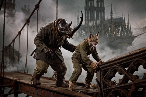 An Adult Anthropomorphic Rhinoceros Beetle Man With Smooth,... — Stable Diffusion AI Prompt: An adult anthropomorphic rhinoceros beetle man with smooth, dark chitin and a la...