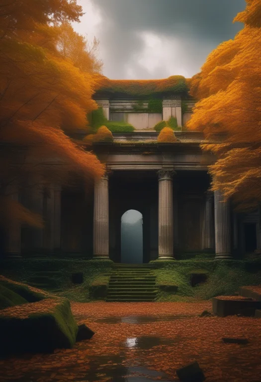 The Overgrown Ruins Of A Forgotten Civilization, Low Key Lig...
