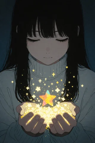 Zidiusart, An Emotional Anime-style Illustration Of A Girl H... — Stable Diffusion AI Prompt: zidiusArt, An emotional anime-style illustration of a girl holding and gazing at...