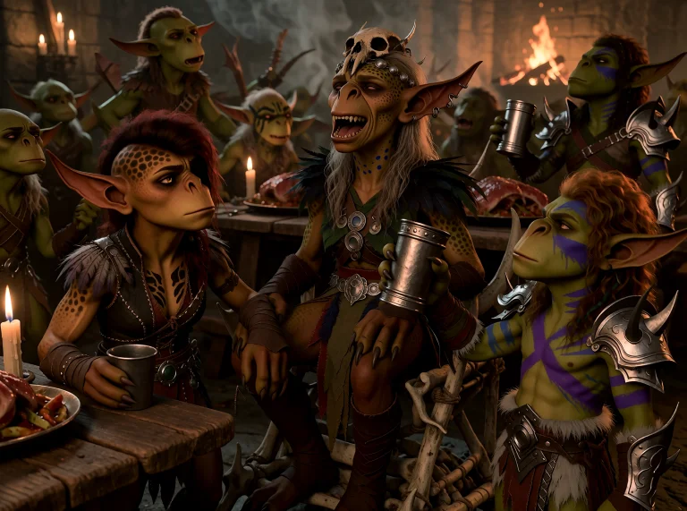 Sazza, Priestess Gut, Goblin Warrior, Baldurs Gate 3, Adult...