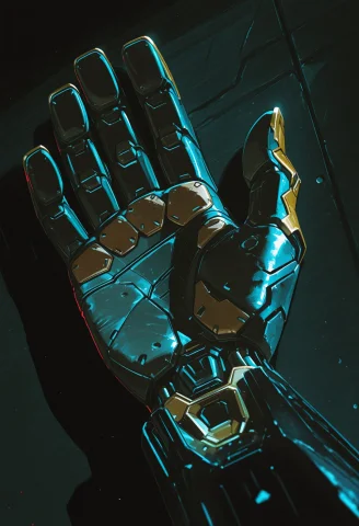 Cyberpunk Aesthetic1.5, Android, Robot Girl, Mechanical Hand... — Stable Diffusion AI Prompt: (cyberpunk aesthetic:1.5), android, robot girl, mechanical hands, mechanical arm...