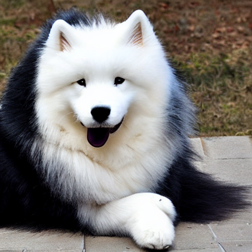 Goth - Adjacent Samoyed
