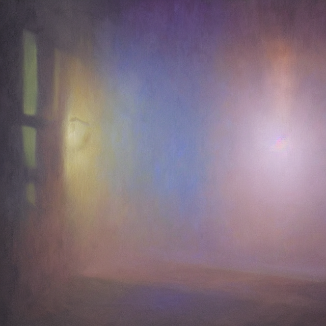 Subconscious Oil Painting Volumetric Lighting