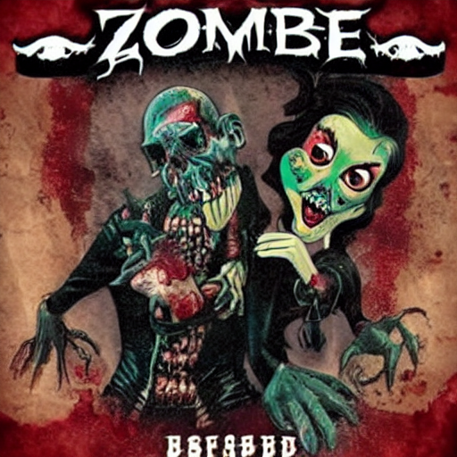 Disney Zombie Trash Metal Album