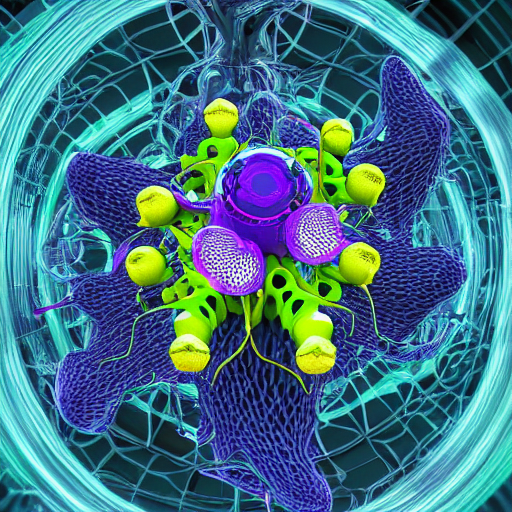 A Biomechanical Passion Fruit Flower, Cybertronic