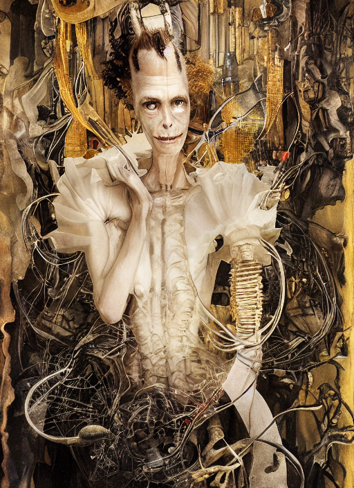 Bride Of Frankenstein As She Comes To Life After Operation,...